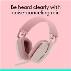 Logitech Zone Vibe 100 Écouteurs sans fil légers  - Rose