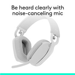 Logitech Zone Vibe 100 Écouteurs sans fil légers  - blanc cassé