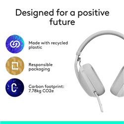 Logitech Zone Vibe 100 Écouteurs sans fil légers  - blanc cassé