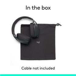 Logitech Zone Vibe 100 lightweight wireless headset - Graphite