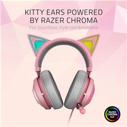 RAZER Kraken Kitty - Chroma USB Gaming Headset - Quartz(Open Box)