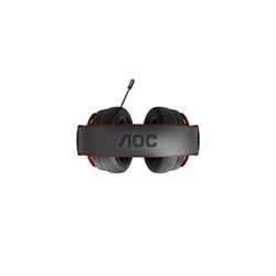 AOC GH300 RGB-backlit Gaming Headset with detachable microphone, 50mm