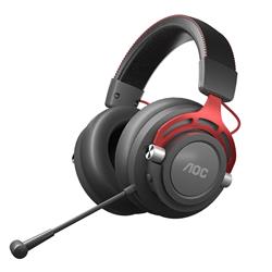 AOC GH401 Wireless Gaming Headphone with detachable microphone and noi