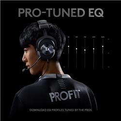 Logitech G Pro X Casque-micro avec Blue VO!CE