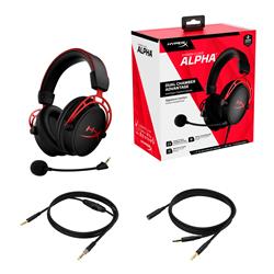 HYPERX Cloud Alpha Pro Gaming Headset, Red