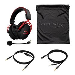 HYPERX Cloud Alpha Pro Gaming Headset, Red