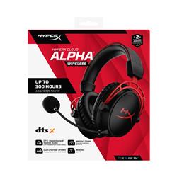 HYPERX Cloud Alpha - Casque de jeu sans fil, pilotes à double chambre,(Open Box)