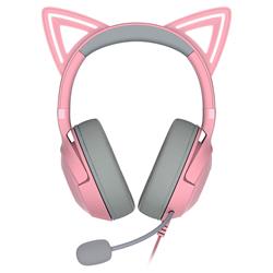 RAZER Kraken Kitty V2 USB Wired RGB Headset - Quartz Pink