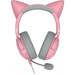 RAZER Kraken Kitty V2 USB Wired RGB Headset - Quartz Pink