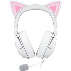RAZER Kraken Kitty V2 USB Wired RGB Headset - White