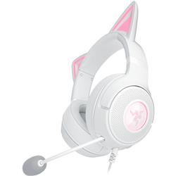 RAZER Kraken Kitty V2 USB Wired RGB Headset - White