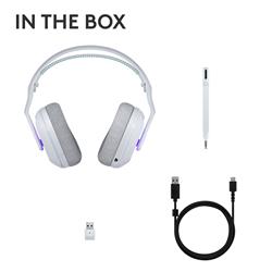 LOGITECH - G522 LIGHTSPEED Wireless Gaming Headset - White