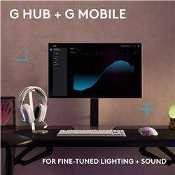 LOGITECH - G522 LIGHTSPEED Wireless Gaming Headset - White