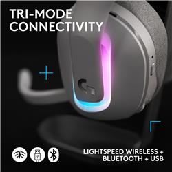 LOGITECH - G522 LIGHTSPEED Wireless Gaming Headset - White