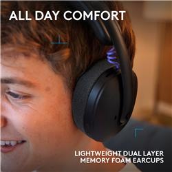 LOGITECH - Casque de jeu sans fil Bluetooth LIGHTSPEED G325 - Noir