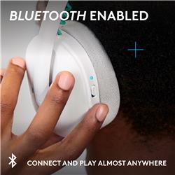 Logitech G325 LIGHTSPEED Wireless Bluetooth Gaming Headset - White