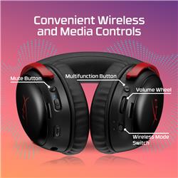 HYPERX Cloud III S – Casque de jeu sans fil - Rouge
