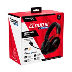 HYPERX Cloud III S – Casque de jeu sans fil - Rouge
