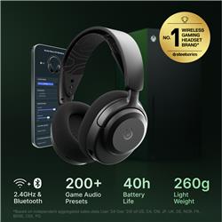 Casque sans fil multiplateforme SteelSeries Arctis Nova 3X - Noir