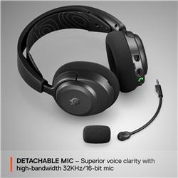 Casque sans fil multiplateforme SteelSeries Arctis Nova 3X - Noir