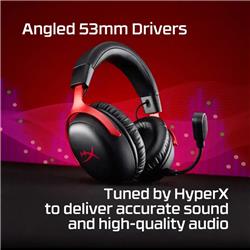HyperX Cloud III S – Casque de jeu sans fil - Blanc