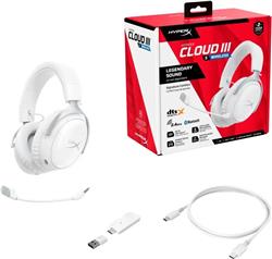 HyperX Cloud III S – Casque de jeu sans fil - Blanc