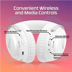 HyperX Cloud III S – Casque de jeu sans fil - Blanc