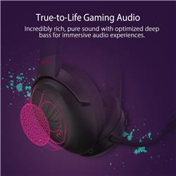 ASUS (ROG Strix Go 2.4 Electro Punk) - Casque-micro sans fil(Open Box)