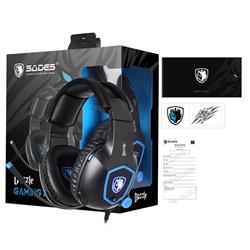 SADES Dazzle Virtual 7.1 Surround Sound Gaming Headset For PC-SA-905