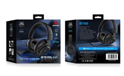 ABINGO - Casque-micro sans fil Bluetooth 5.0 pour PC noir