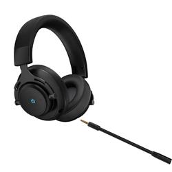 ABINGO - Casque-micro sans fil Bluetooth 5.0 pour PC noir