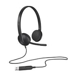 Logitech H340 USB PC Headset Black 981-000507