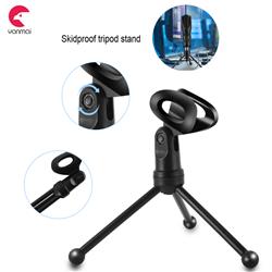 YANMAI Q3B Gaming Microphone With Foldable Tripod Stand, Black(Open Box)