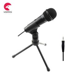 YANMAI SF-910 Computer Microphone With Tripod Stand, Black(Open Box)