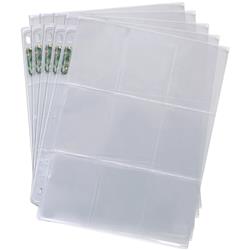 Ultra PRO Platinum Series 9-Pocket Card Sleeve Binder Page (25 Pack)