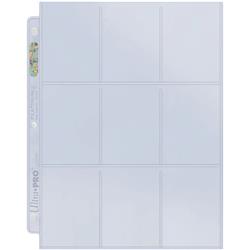 Ultra PRO Platinum Series 9-Pocket Card Sleeve Binder Page (25 Pack)