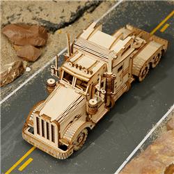 ROKR 3D Wooden Puzzle,Heavy Truck,Perfect Gift,1:40 Scale Model