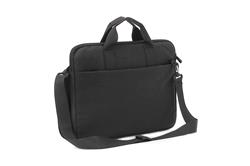 KINGSLONG 17.3" Stylish Laptop Briefcase, Bubble Soft Case, Black