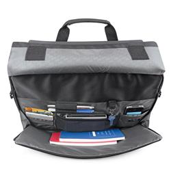 SOLO New York Chrysler 17.3" Laptop Briefcase, Black