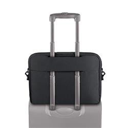 SOLO New York Chrysler 17.3" Laptop Briefcase, Black