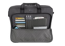 SOLO New York Astor 15.6" Laptop Briefcase, Grey