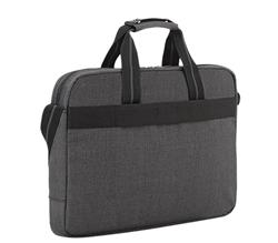 SOLO New York Astor 15.6" Laptop Briefcase, Grey