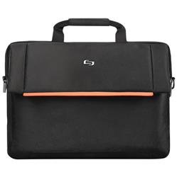 SOLO Chrysler 17.3" Laptop Briefcase, Black