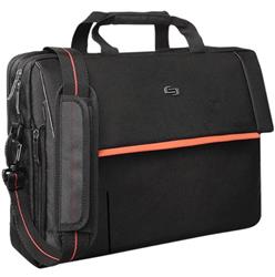 SOLO Chrysler 17.3" Laptop Briefcase, Black