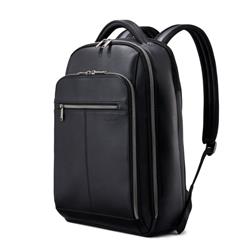 SAMSONITE Classic Leather 15.6" Slim Backpack, Black