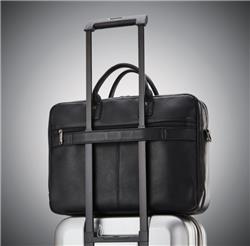 SAMSONITE Classic Leather 15.6" Toploader, black