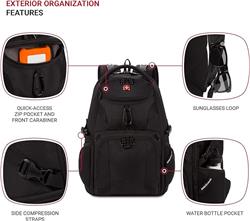 Sac à dos pour ordinateur portable SwissGear 14 po, noir