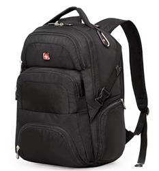 Swiss Gear 17" Laptop Backpack, Black