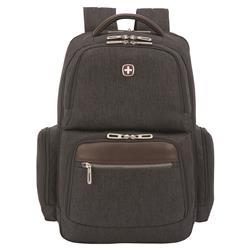 Swiss Gear 17.3" Business Luxury Computer Backpack, Grey