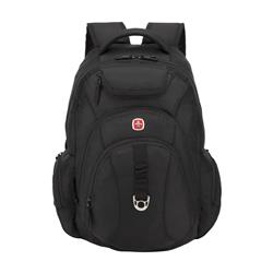 Swiss Gear 17.3" Laptop and Tablet Backpack, Black